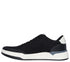 Pantofi sport, barbati, SKECHERS RELAXED FIT CORLISS DORSET 210793-BLK negru, textil